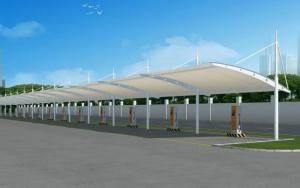 桑日县膜结构停车棚