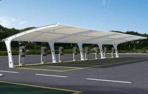 桑日县膜结构停车棚