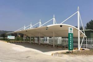 桑日县膜结构停车棚